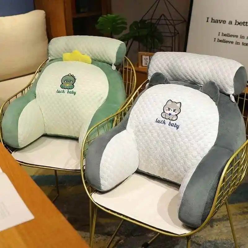 2024 New Detachable Waable Extra Large Semi-Barest Pillow Soft Covered Lazy Sofa Pregnancy Pillow Modern mat Sle...