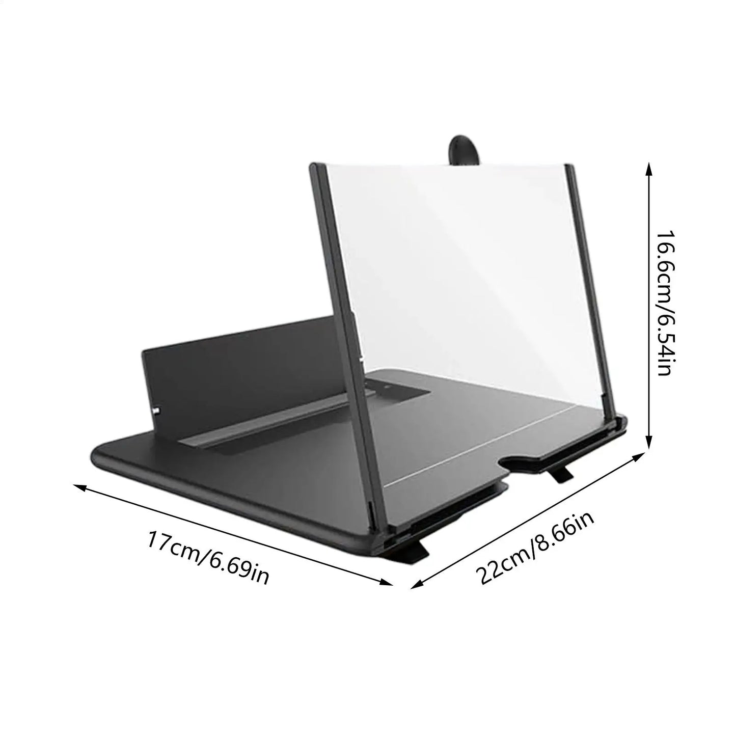 Screen Magnifier HD Phone Screen Video Magnifier Multi Functional Screen Amplifier For Phone Holder Desktop Enlarged Screen