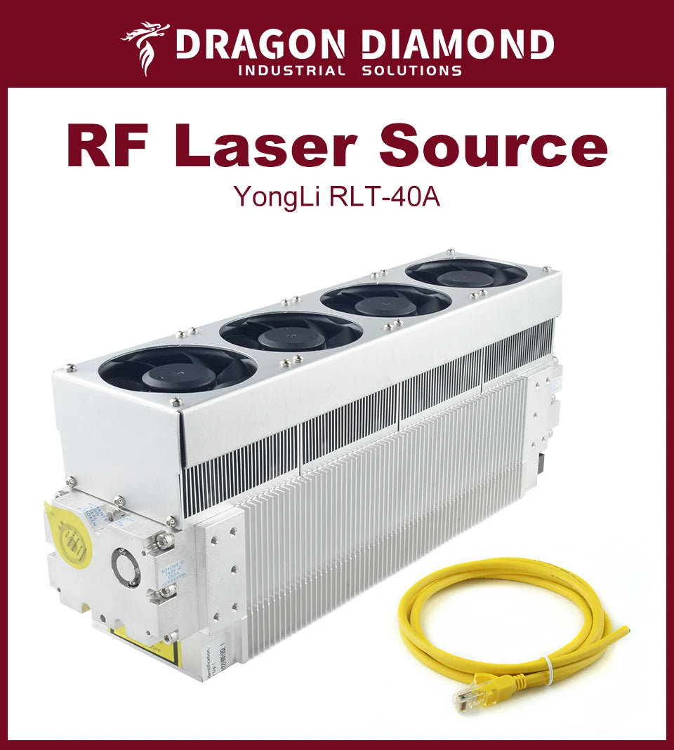 YongLi Co2 RF Laser Source RLT-35A/40A/45A 10600um For Co2 Marking Machine