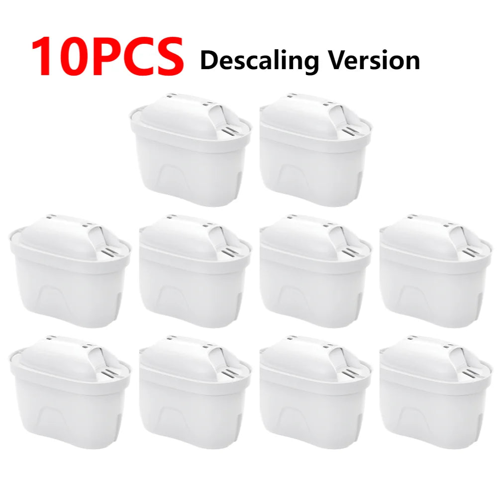 1-10PCS Water Filters Cartridge Reducing Limescale Chlorine Impurities Purifier Activate Carbon Water Filter for Kitchen