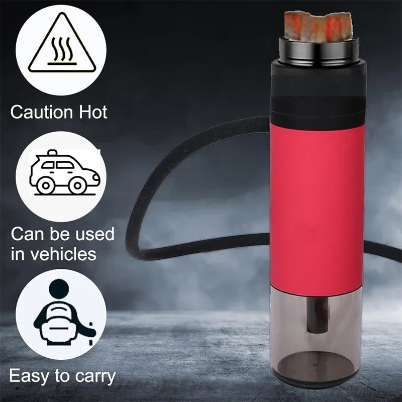 Acrylic&Silicone Hookah Bottle Portable Shisha for Home Car Picnic Beach Travel Chicha Narguile Smoking Accessories