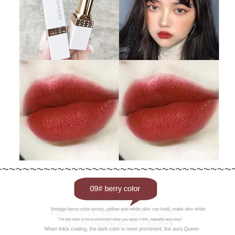 Lavender Purple Lipstick Rose Purple Grape Purple Rose Red Lipstick  Pink Makeup Cosmetic