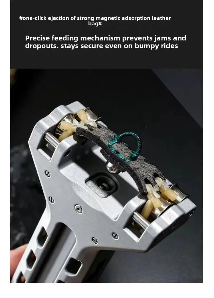 Automatic Slingshot Adult Outdoor Shooting Competition Specialized Slingshot Toy HALF METAL HALF PLASTIC 3D Print Sling Shot