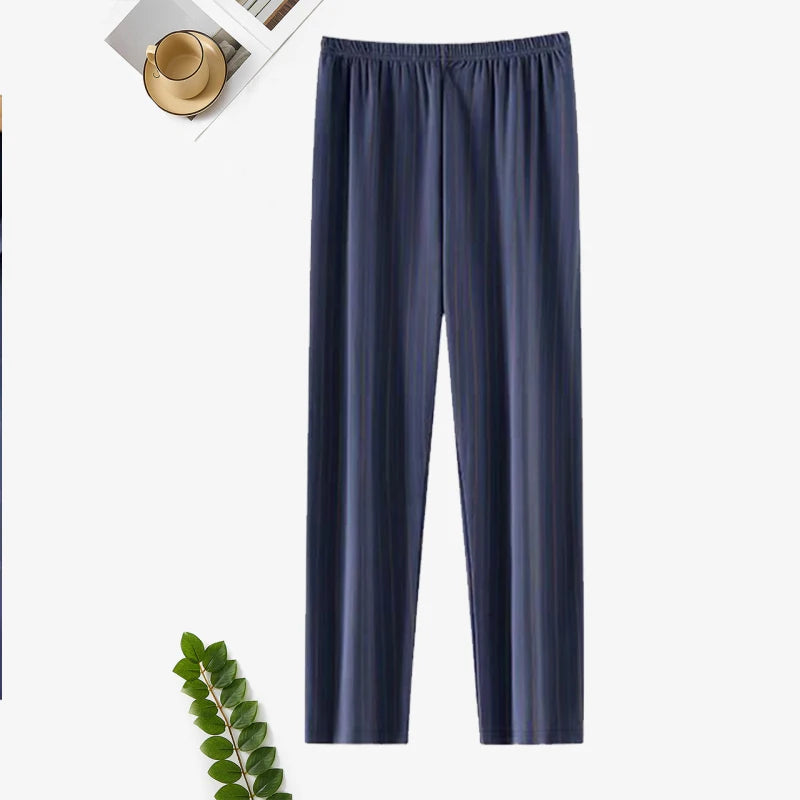 Pajama Pants Men's Spring and Autumn Loose Casual Trousers Home Pants Men's Home Pants Can Be Worn Outside