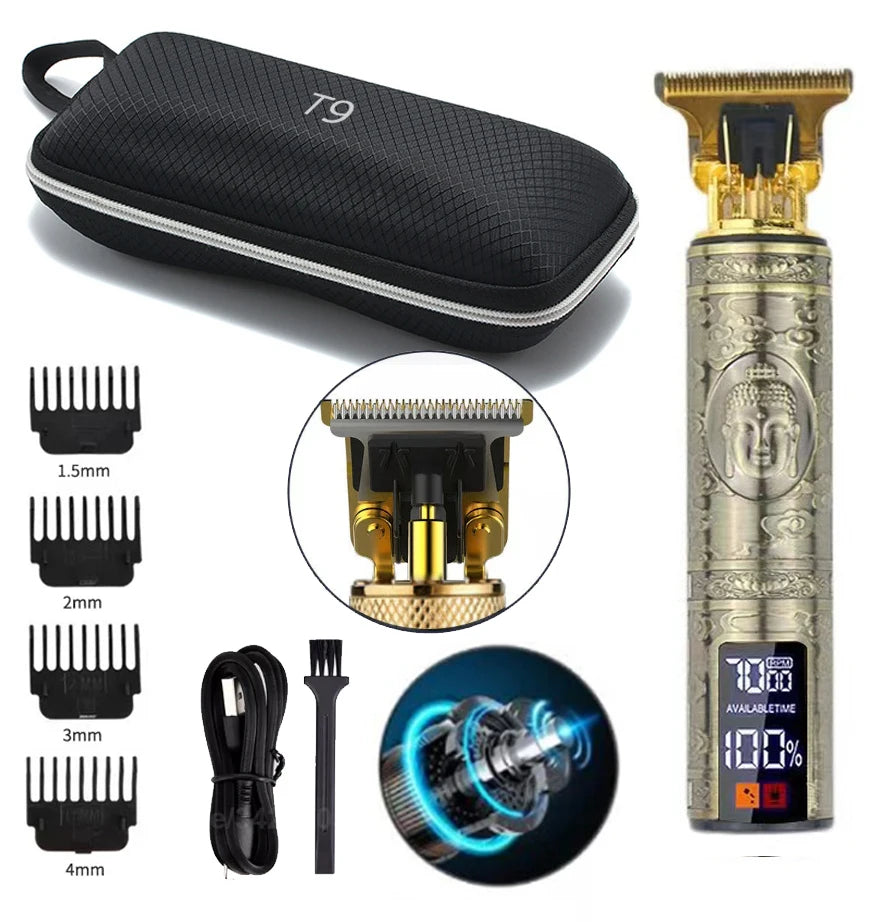 T9 Cordless Electric Hairber Shaver Hair Trimer Home Appliances Travel Barber Razors Shaving Machine for Men Trimmer Man