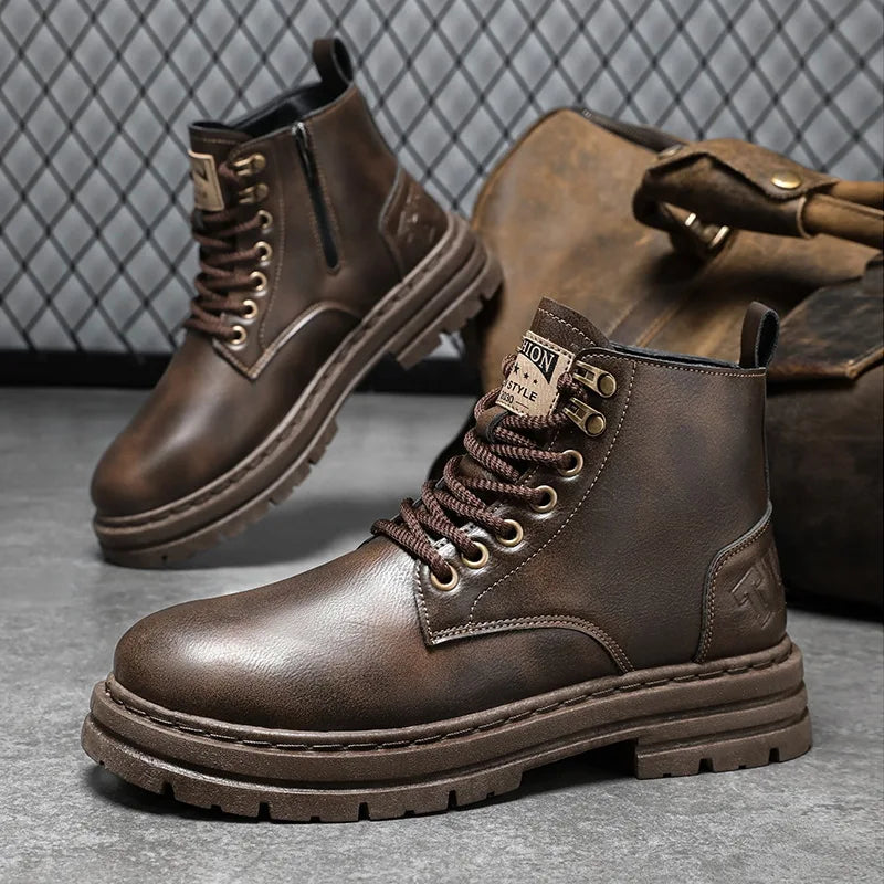 Men's fashionable casual sneakers, boots,, formal shoes, leather shoes