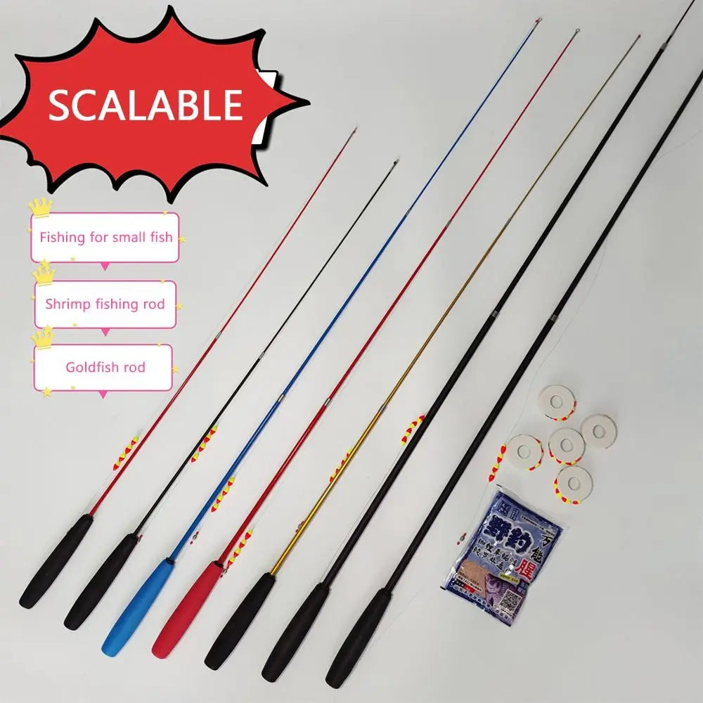 Telescopic Fishing Rod Full Kits Spincast Fishing Reel Casting Rod Fishing Rod Set Glass Fibre Carbon Fibre Feeder Rod Combo