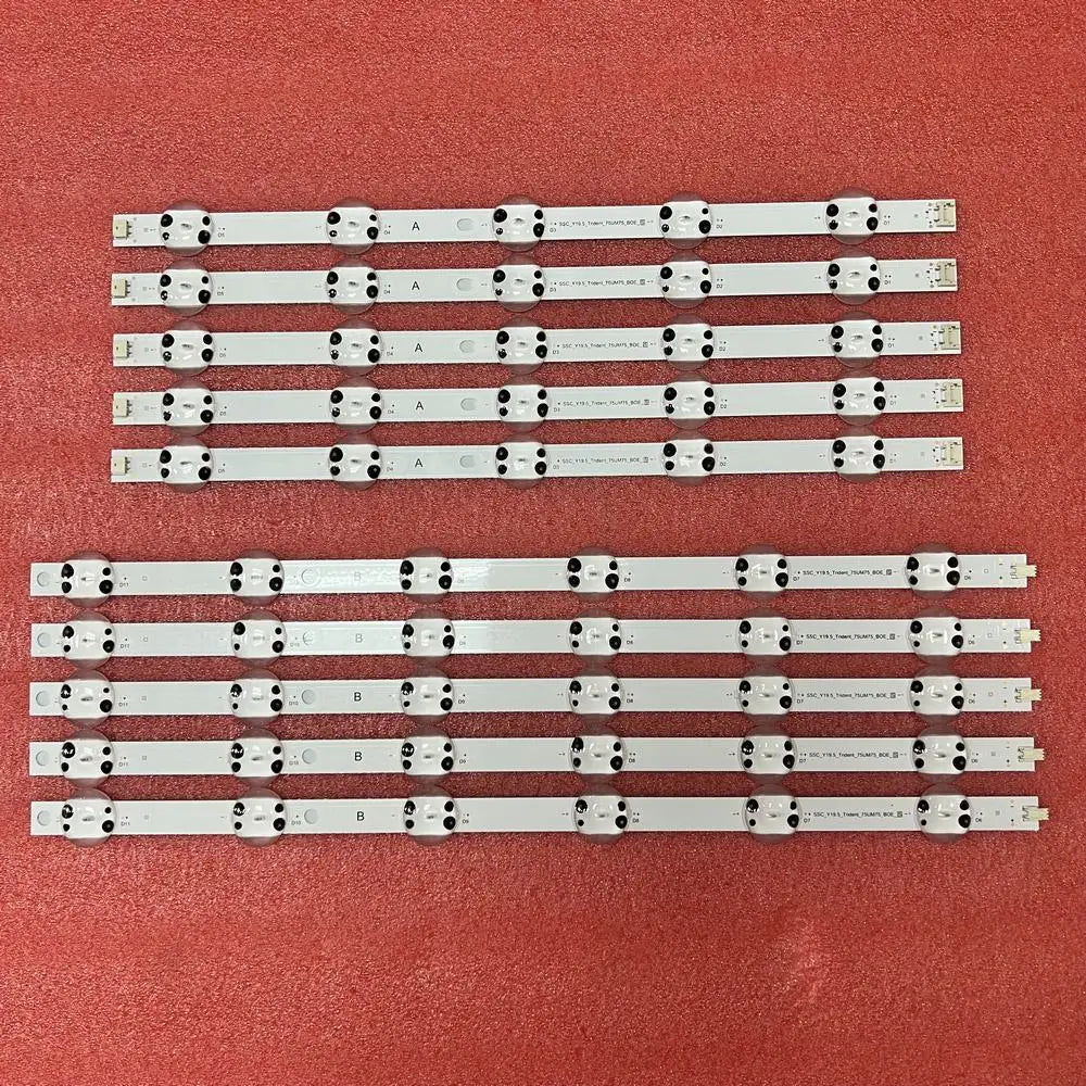 LED Strip For TV 75UM7100PSA 75UM7600PTA 75UN7370AUH 75UN8570PUC 75UM7110PLB 75UP7070PUD 75UK6200PLB 75UM7580PVA 75UM7000PLA