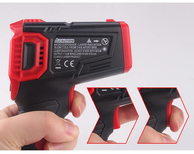 Digital Infrared Thermometer -50~600℃ IR Laser termometro Pyrometer Gun Non-Contact Laser Temperature Meter gauge Tools