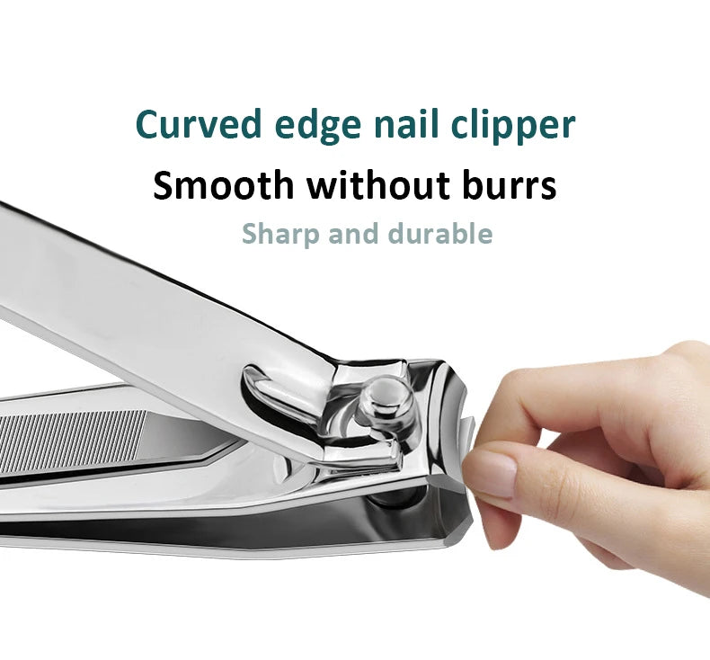 Stainless Steel Nail Clipper Nail Cuticle Cutter Trimmer Scissor Professional Nipper Remover Clipper Manicure Tool coupe ongle