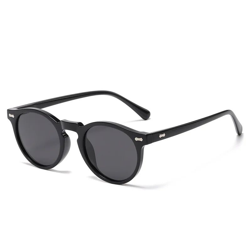 New Retro Polarized Sunglasses Men Women Fashion Small Round Sun Glasses For Male Female Literary Vintage Shades Driving Eyewear