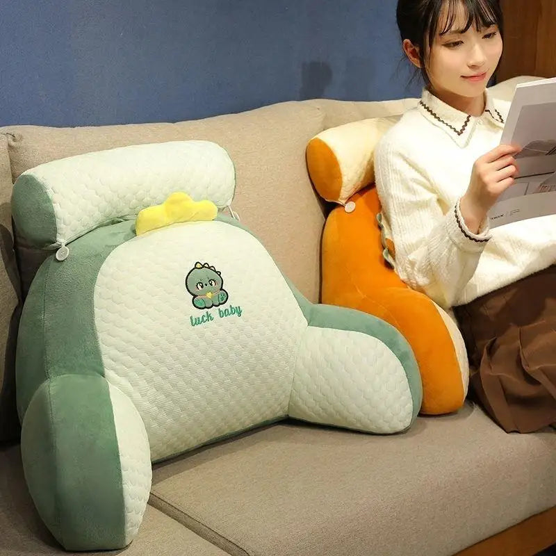 2024 New Detachable Waable Extra Large Semi-Barest Pillow Soft Covered Lazy Sofa Pregnancy Pillow Modern mat Sle...