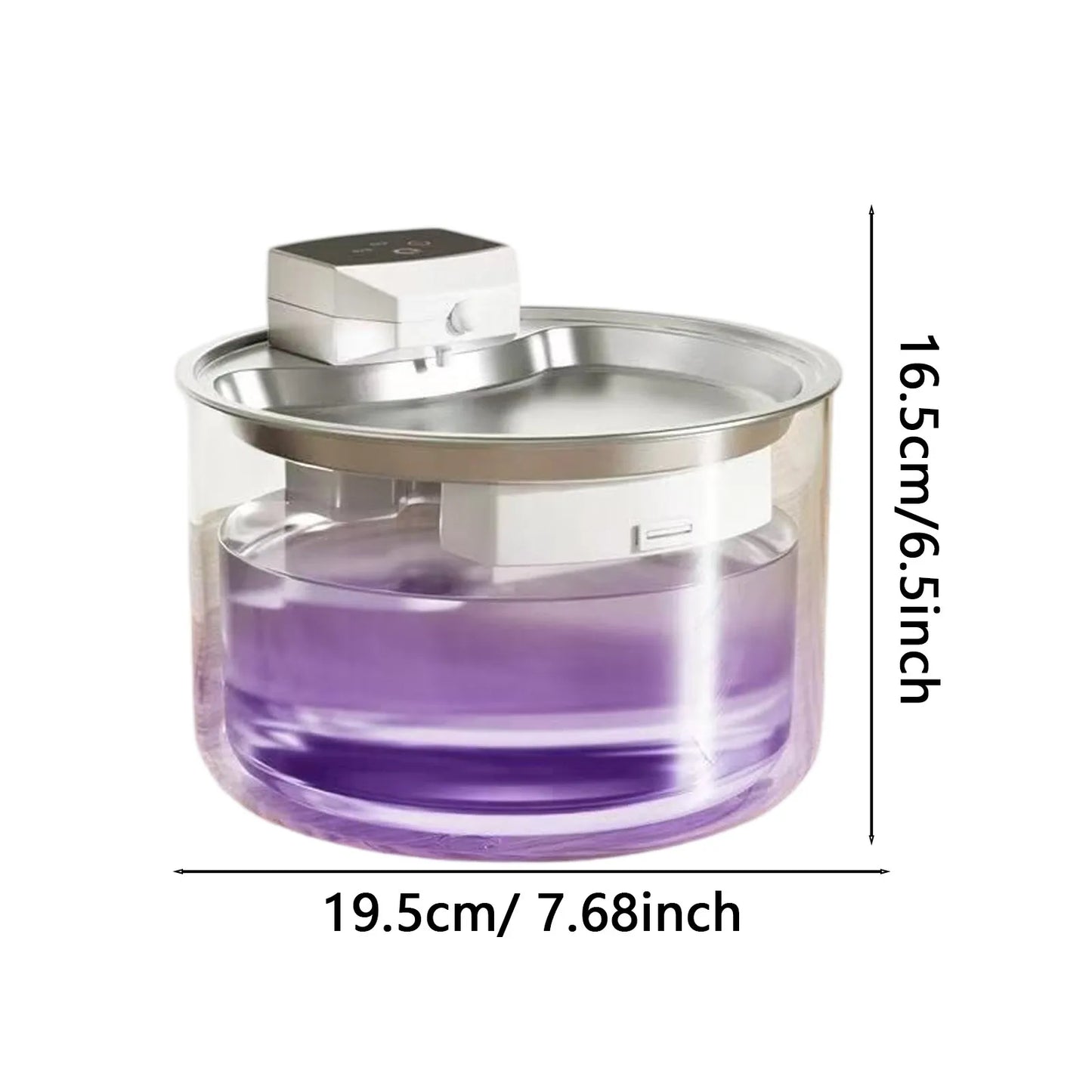 Pet Drinking Stainless Steel Pet Sensor Drinking Feeder Wireless Automatic Circulation Water Dispenser Indoor Water Dispenser