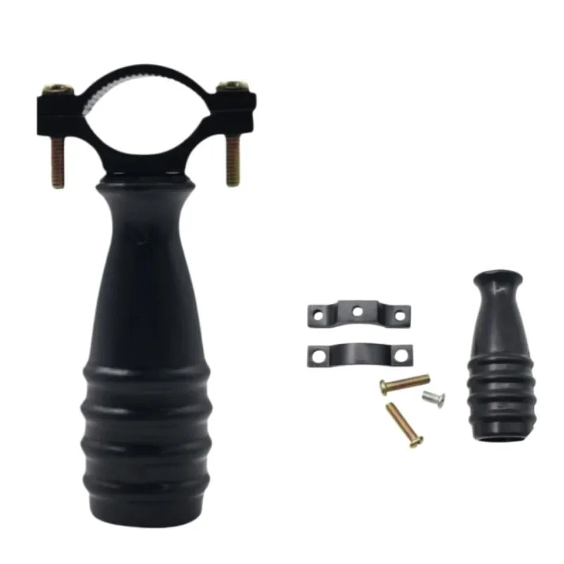 DIY Slingshot Accessories Resin Grip Professional Long-Rod Slingshot Accessories Portable Outdoor Hunting Equipment