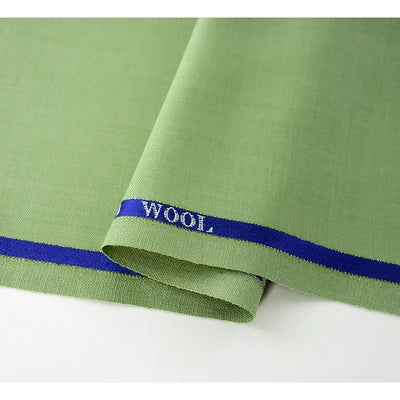 High Count 50% Worsted Wool Fabric For Suits Sewing Blazer Vest Pants Coat DIY High End 280g/m Serge Cloth Material 50X150cm