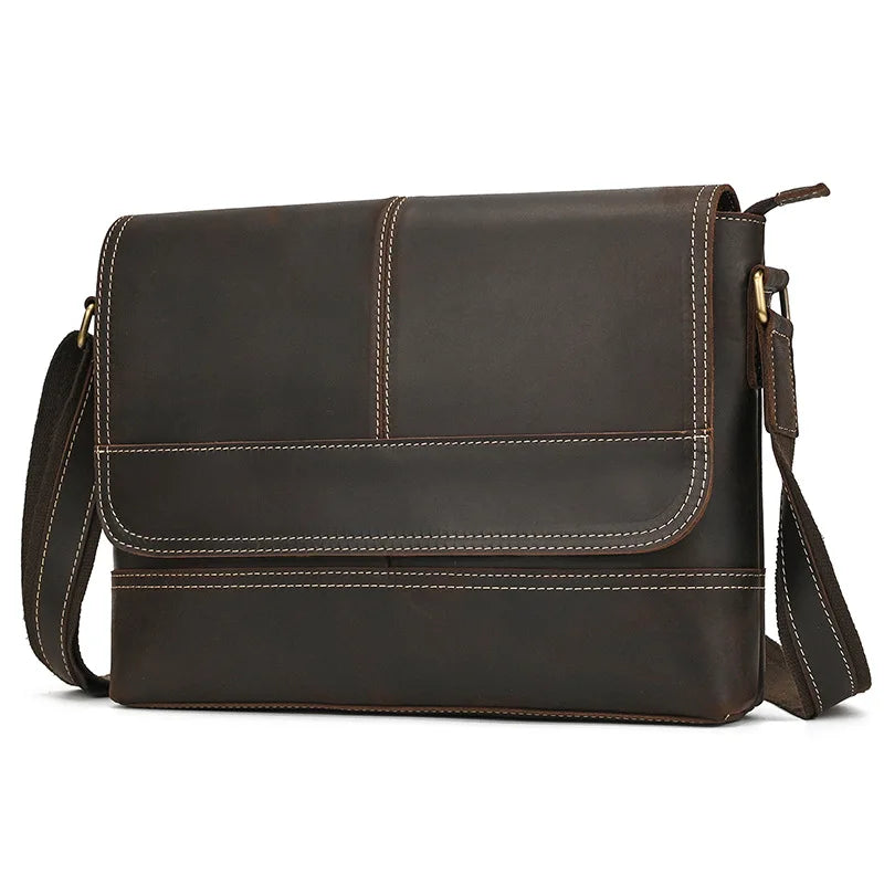Genuine Leather Man Shoulder Bags Cow Skin Mens Casual Crossbody Bag Messenger Bag cross shoulder bag men leather
