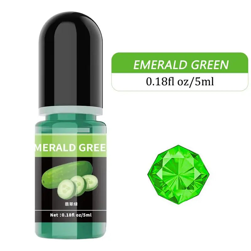 Epoxy Resin Pigment 5ml Liquid Epoxy UV Resin Dye Transparent Colorant For UV Resin AB Glue Coloring DIY Resin Art Jewelry Makin