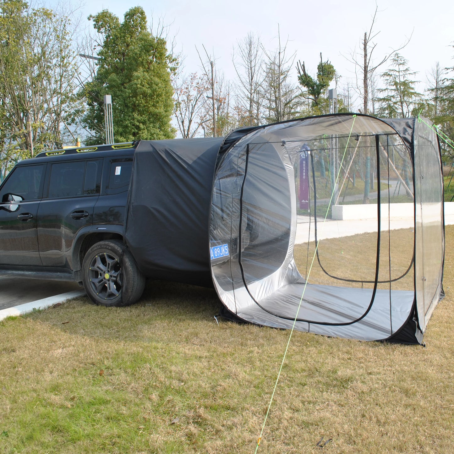 Car Rear Automatic Tent, Car Tailgate Tent,Pop Up Car Rear Tent, SUV Tents Car Tents for Campers Multipurpose Truck Tent