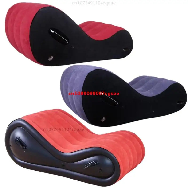 Modern Large Folding Sofa Bed With Arm - Inflatable Travel Sofa For Beach Camping Outdoor Garden, Hotel/Home Furniture, Portable