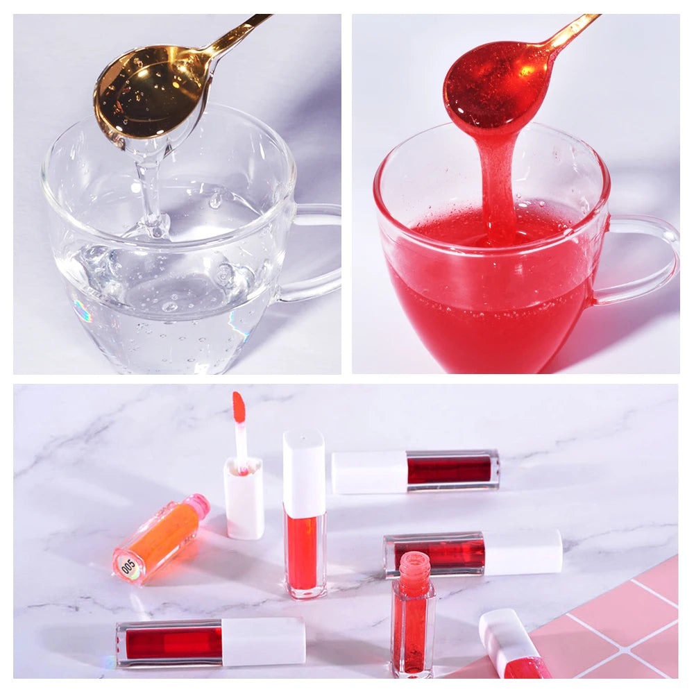Liquid Pigment Diy Homemade Lipstick Dyes Making Coloring Safe Colorants for DIY Lip Gloss Candle Soap Making Water Oil Dual Use