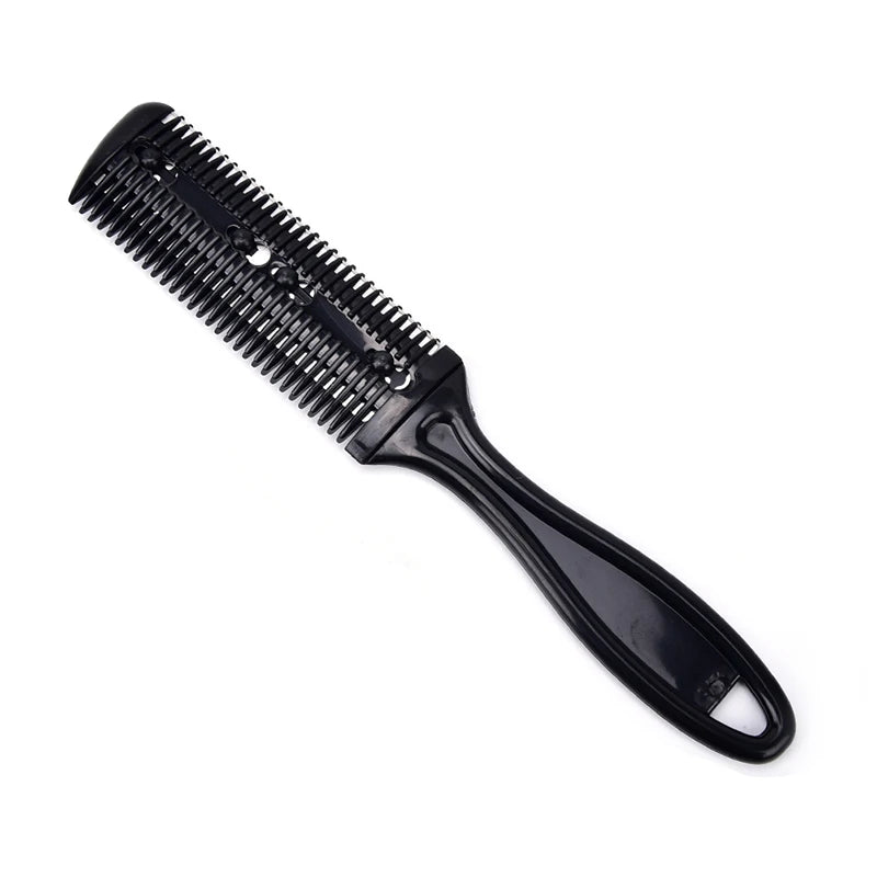 Trimmer Styling Tool 1Pc Safety Hairdressing Thinning Trimmer Colorful Hair Razor Comb Scisso Men Women Hair
