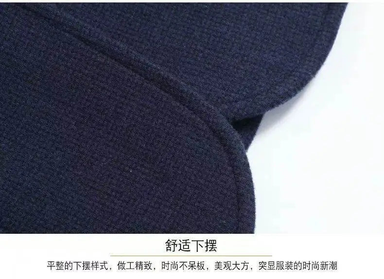 Men's woolen suit spring and autumn jacket is fashionable, cool and versatile. It is a solid-color checkered flat lapel short to