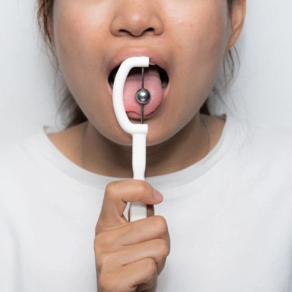 Autism Speech Therapy Oral Muscle Trainer Lateralization Elevation Tongue Tip Exercise Therapy Talk Tool Mouth Exercise Safe