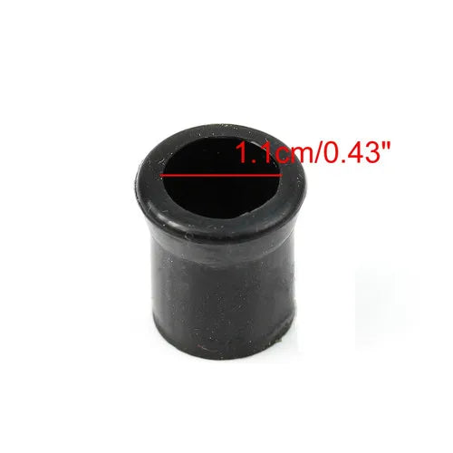20Pcs Smoking Pipe Mouthpiece Rubber Protective Case 17/11mm Protection Ring for Tobacco Pipes Smoking Tip Assceeories
