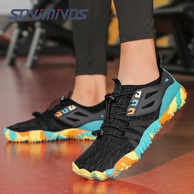 Barefoot Shoes Women Men Wide Toe Box Minimalist Cross Training Shoes Hike Footwear Trail Running Hiking Comfortable Walking