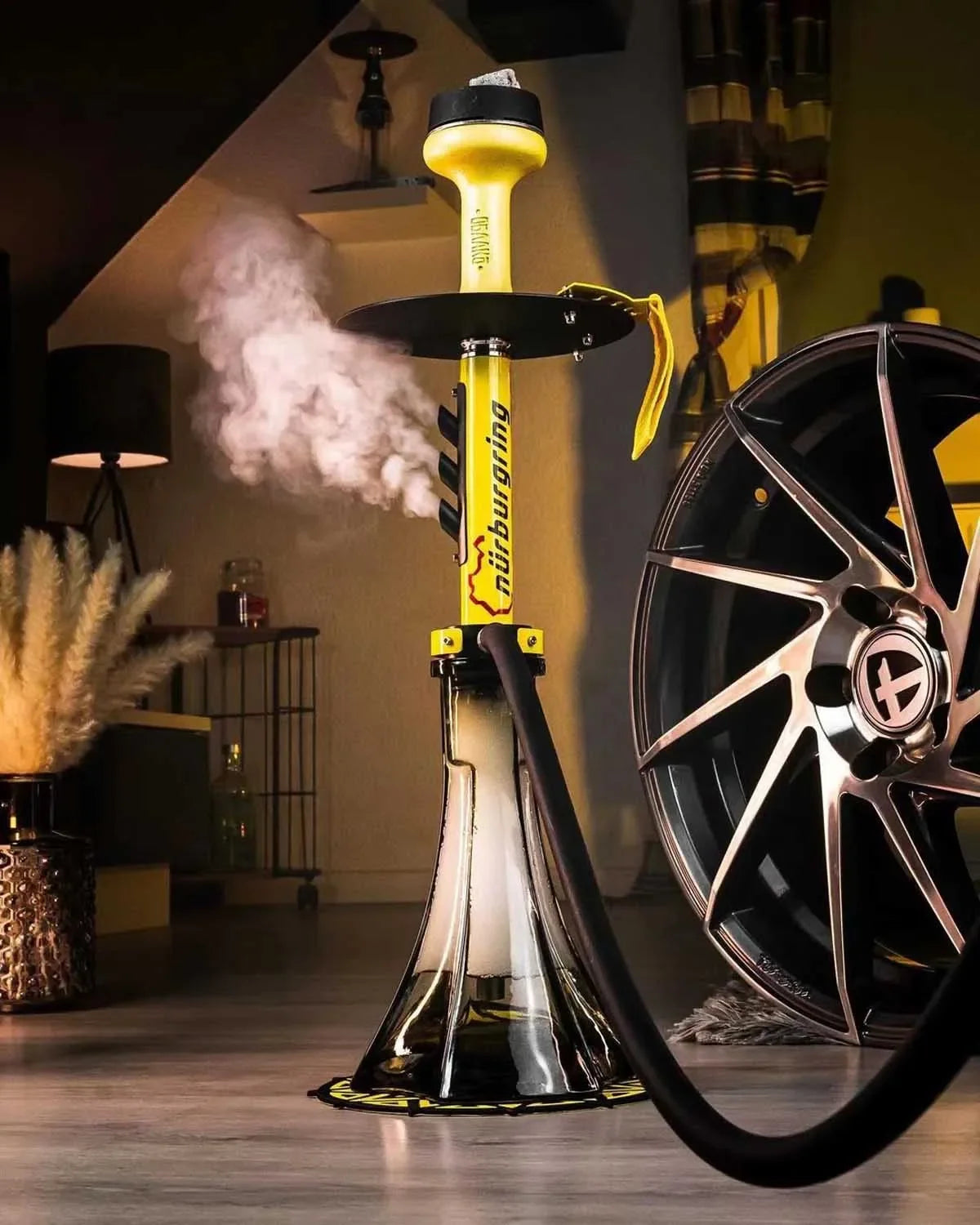 Hooakh Set without Glass Vase European Style Race Shisha Narguile Qqalyan El Bomber Cachimba NURBURGRING Hookah