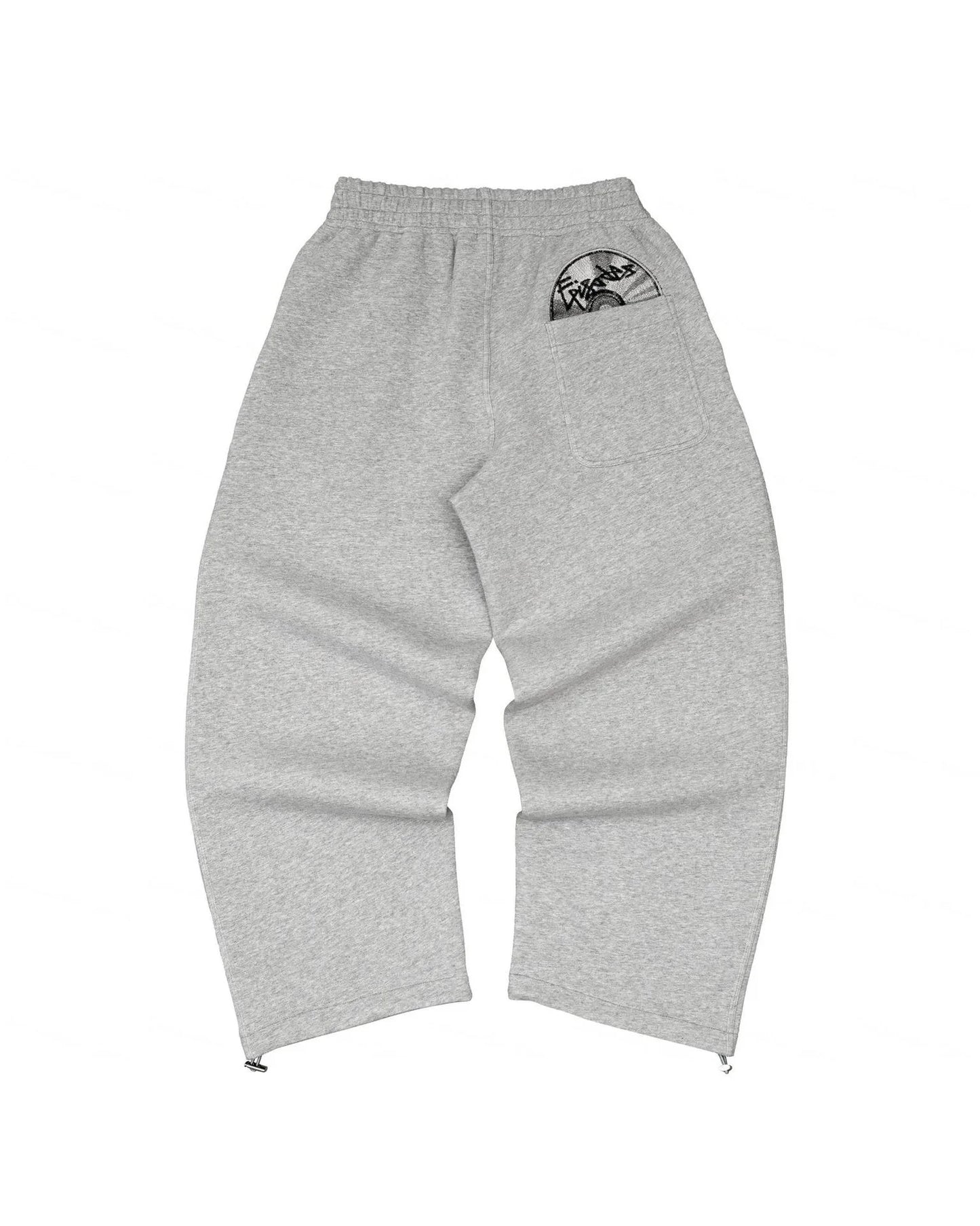 fashion trend embroidered casual pants men high street fashion design comfortable sweatpants loose and versatile jogging pants