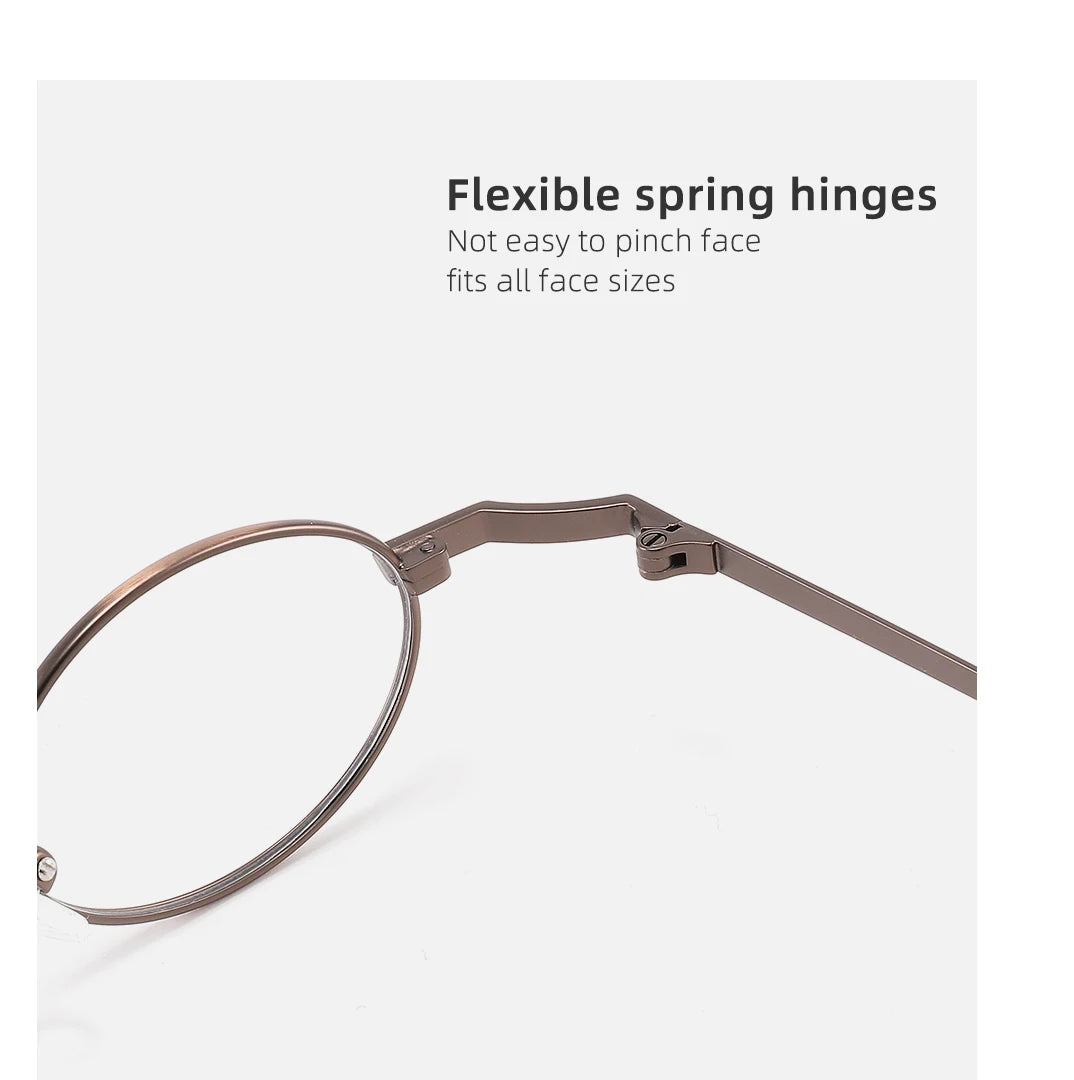 YINSQER Designer Small Round Glasses Frames for Women Optical Frames Men's Frame Glasses Women Luxury Brand Round Lenses Frames
