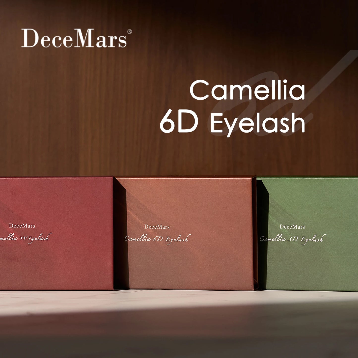 DeceMars  Camellia 6D Eyelash Extensions Flying Eyelash