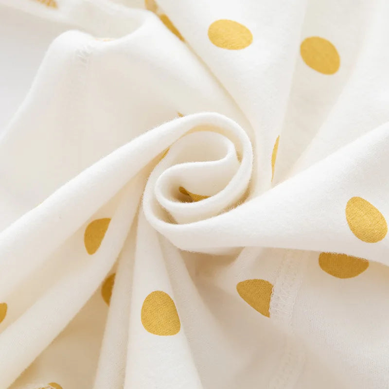 Baby One-piece Clothes Long-sleeved Cotton Newborn Pajamas Rompers Baby Air-conditioned Clothes Spring and Autumn