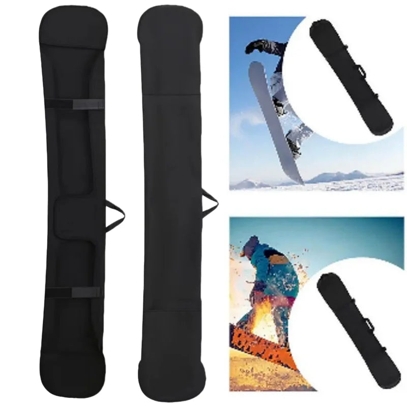 Snowboard Sleeve Durable Cover, Scratch-Proof Wear-Resistant Rust-Proof, Portable Simple Carry Case for Single Ski Board