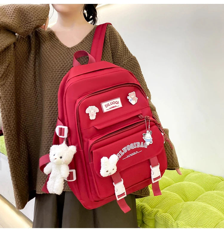 Backpacks Tuition Bag Pencil Case Crossbody Bag High Capacity School Bags 2024 Hot Sale for Girls and Boys Mochilas Escolares