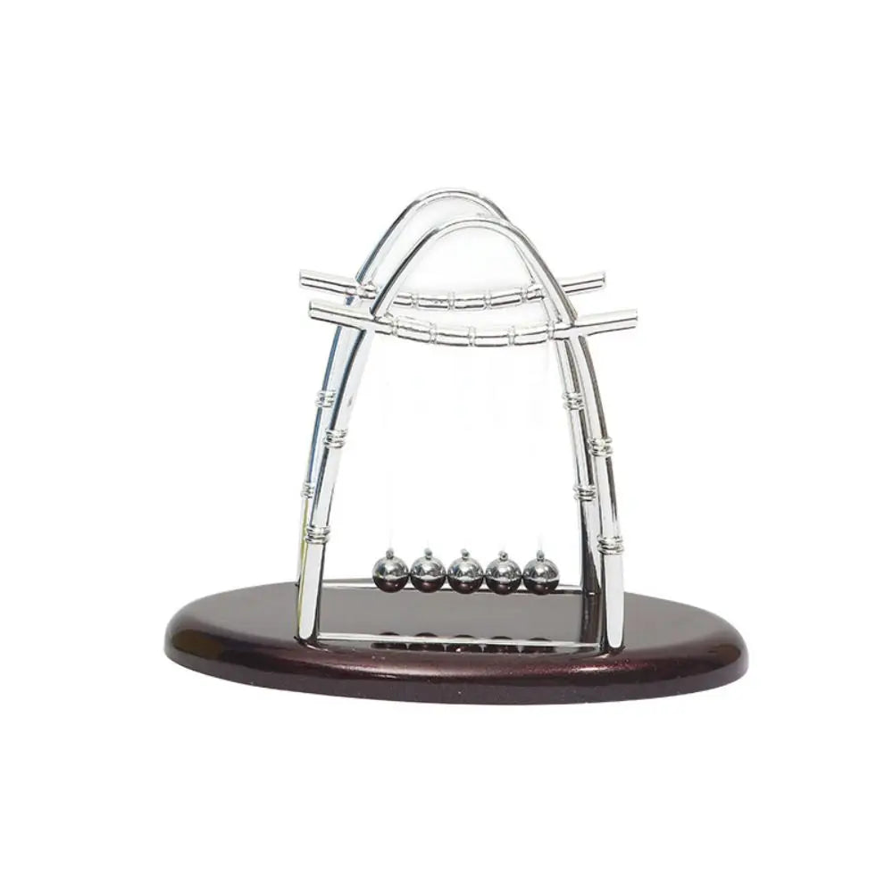 Physics Science Pendulum Cradle Decor Perpetual Motion Home Decoration Metal Pendulum Ball Fun Development Educational