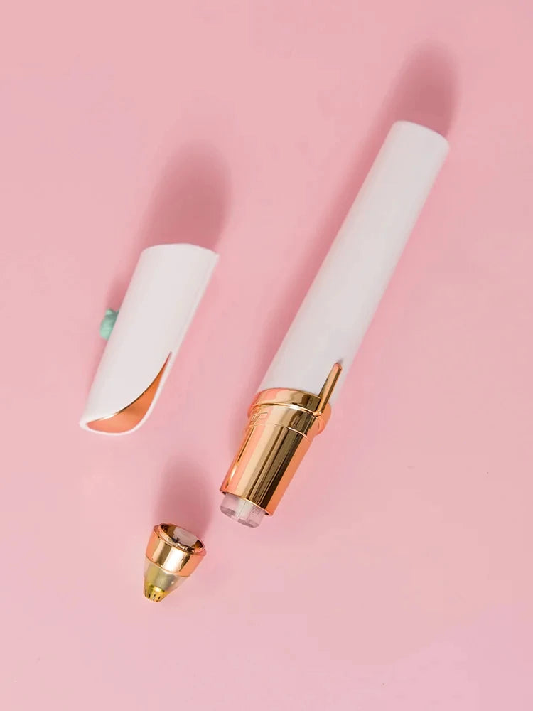 Electric Eyebrow Trimmer Electric Face Eyebrow Hair Trimmer Mini Portable Women Body Shaver Remover Blade Eye Rechargeable