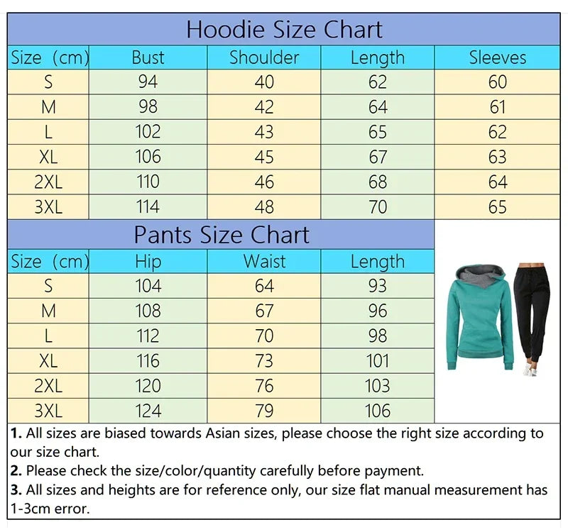 Fashion Women's Tracksuit Autumn Winter Quality Hoodies Casual Print Single Sport Pants Comfort Outdoors Daily Jogging Gym Woman