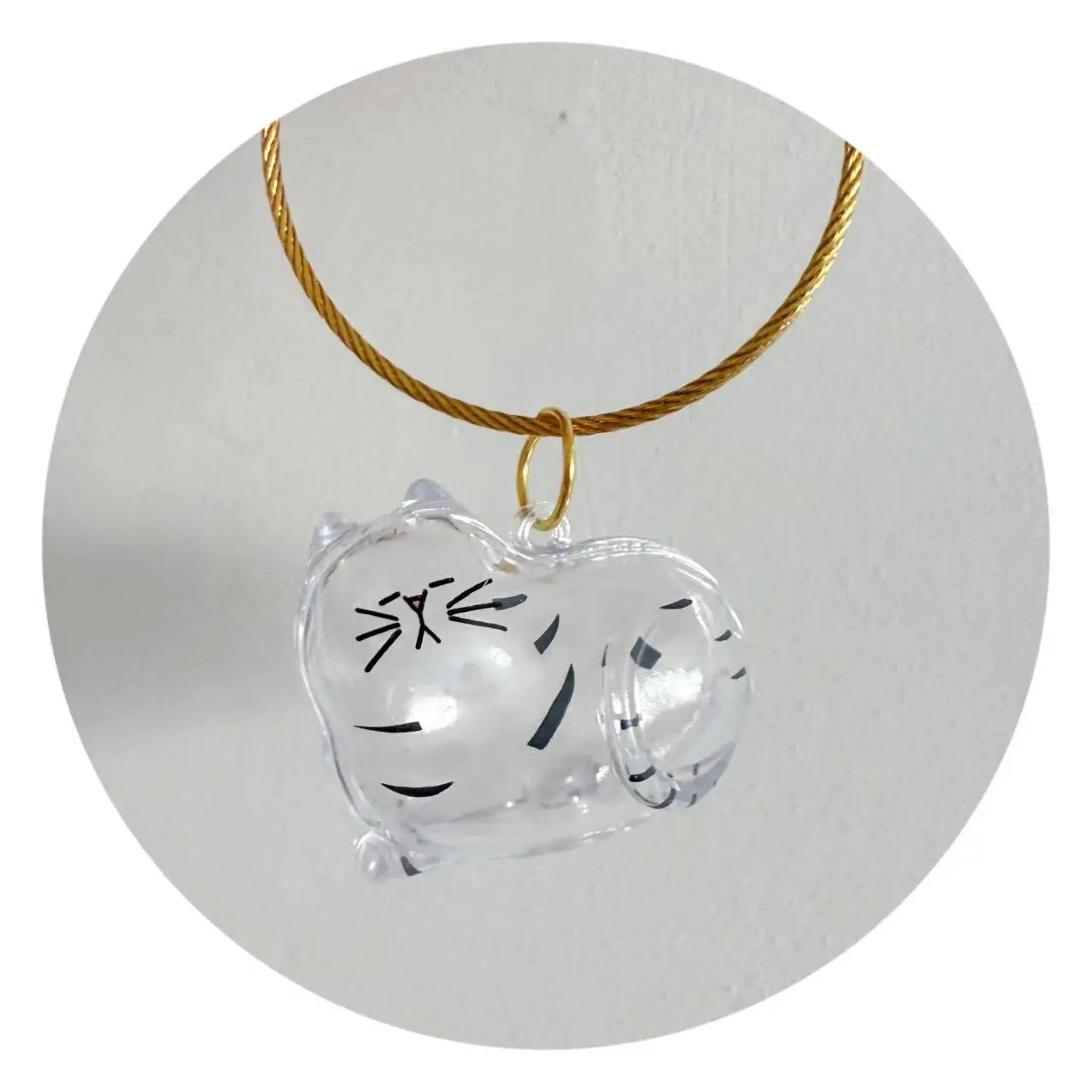 Transparent Pet Hair Keepsake Container Creative Handmade Cat Hair Pendant for Pet Hair Portable Keychain DIY Pendant Accessory