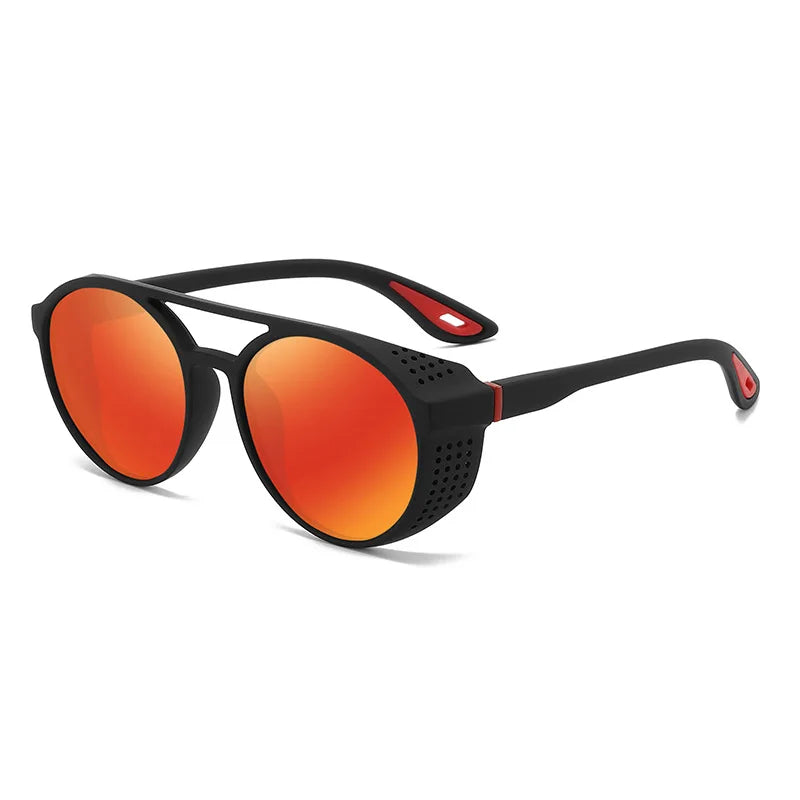 Polarized Sunglasses for Men Women Sun Glasses with Side Shields UV400 Protection Mirrored Lens Outdoor Sport Cycling Glasses