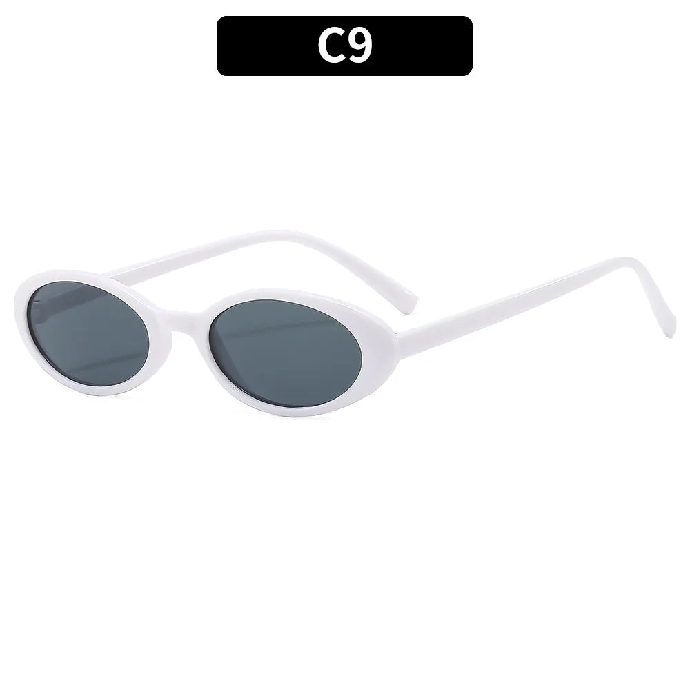 Polarized Small Oval Women's Myopia Sunglasses Women Frame Nearsighted Sun Glasses Uv400 Protection Eyewear