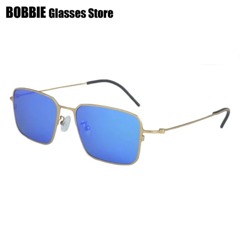 Polarized Sunglasses Square Sun Glasses Handmade Fashion Men Women 12g Ultralight Eyeglasses UV400 Protection Outdoor Spectacle