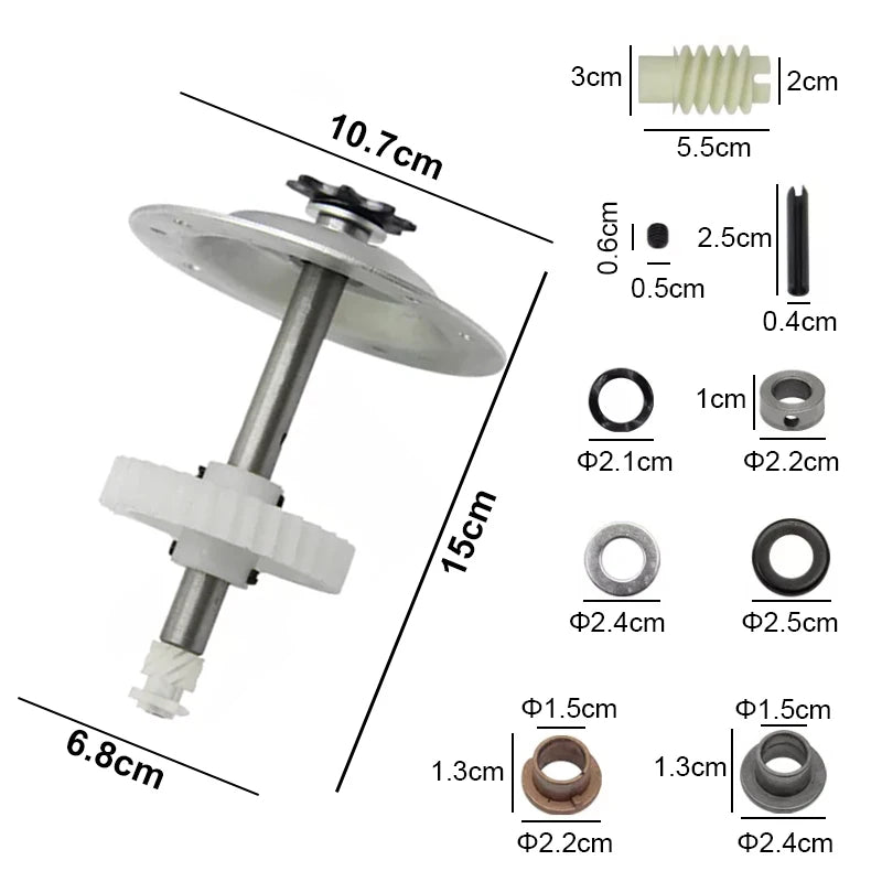 For Liftmaster 41C4220A Garage Door Opener Gear & Sprocket Kit Replacement for Liftmaster Chamberlain 1/3 and 1/2 HP Chain Drive