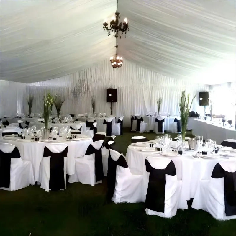 2026 New Popular Mobile Wedding Hall  for 500 People Outdoor Event Luxury Marquee Waterproof Fabric Tendas Para Eventos Em Geral