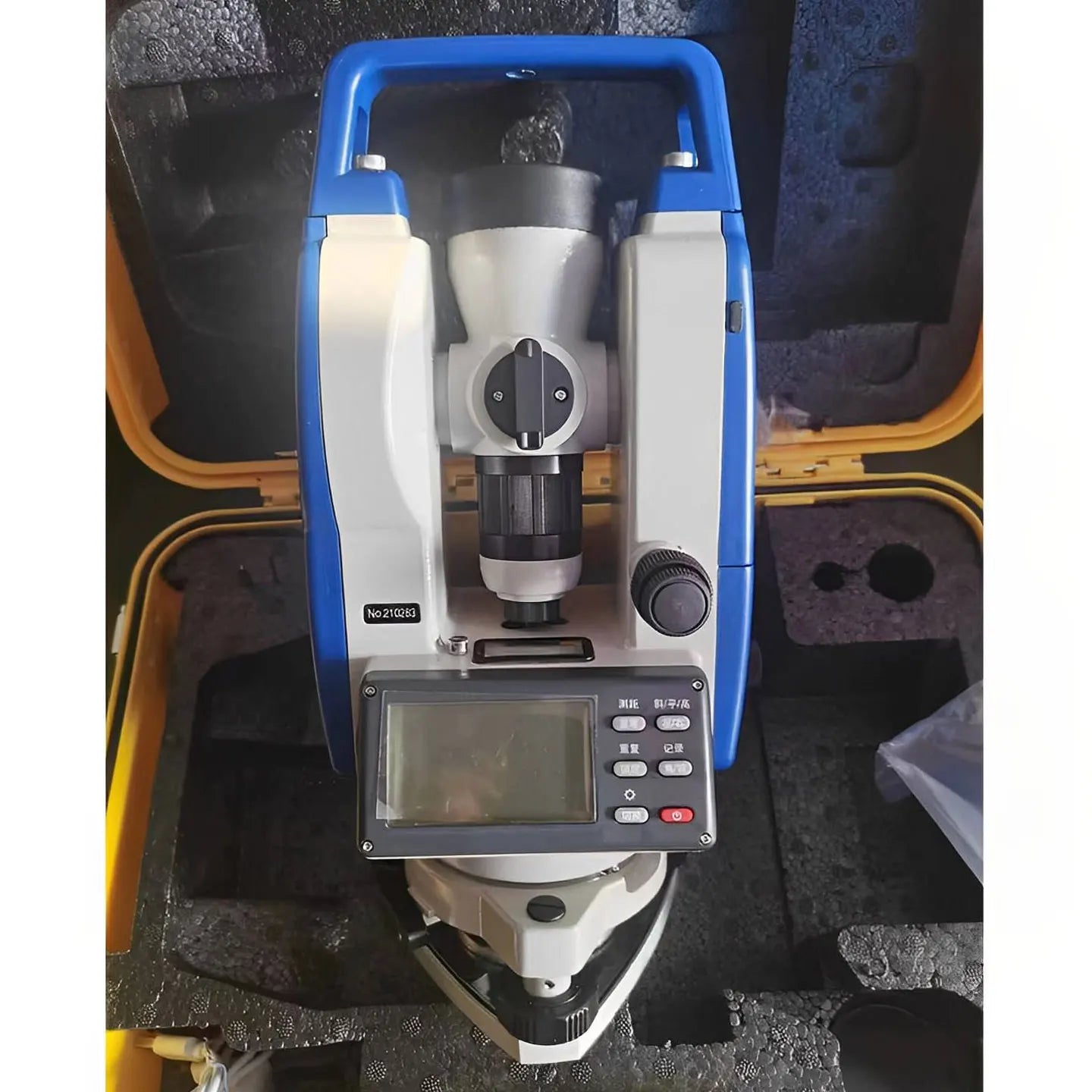 Distance Measurement High Accuracy 2"Digital Electronic Total Station Laser Theodolite Surveying Instrument With Optical Plummet