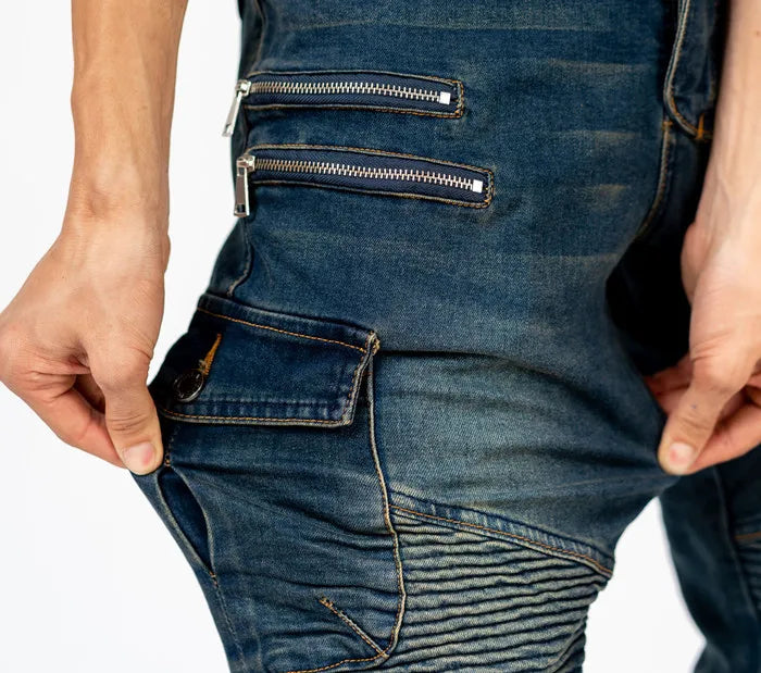 Motorcycle riding pants, motorcycle pants jeans with protective gear4 seasons spring men's women's casual anti-drop pants
