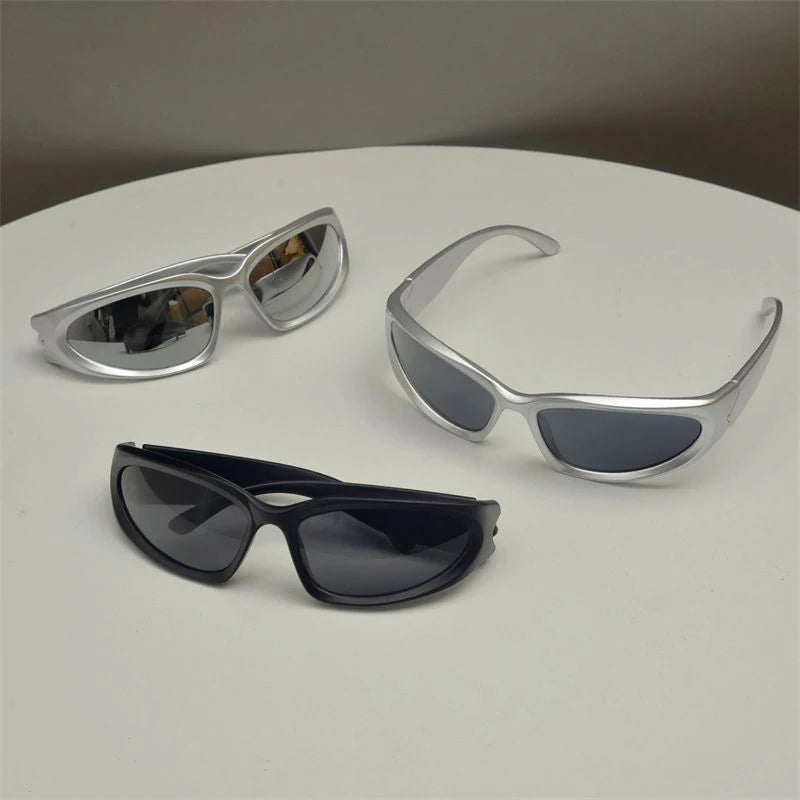 Sport Polarized Sunglasses Sun Glasses Goggles UV400 Windproof Steampunk Sunglasses for Men Women Fishing Retro