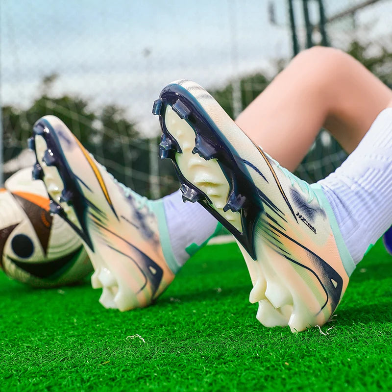 2026 Summer New Comfortable Adult Football Shoes Shock Absorbed Support Versatile Sports Shoes Professional Balance Spiked Shoes