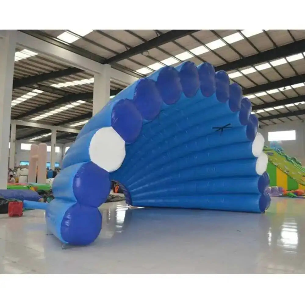 Giant Red Tent While Iatable Stage Cover Shelter Air Roof For Outdoor Activities And Promotion Display